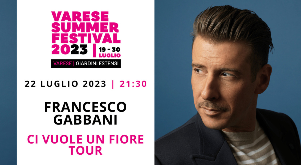 VSF | Francesco Gabbani – Ci vuole un fiore tour